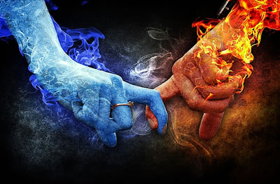 Feuer und Wasser
