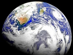Unsere Erde aus dem Weltall