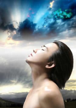 Wunscherfüllung-mann-gesicht-himmel-man