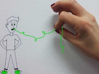 Zeichnung-Faden-Hand-psychotherapy