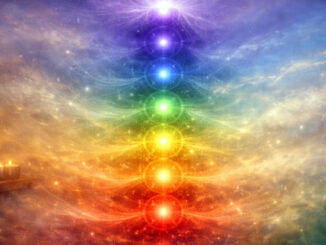 Chakra-Lichter in mystischer Harmonie
