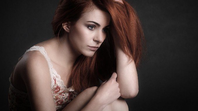 Frau-haare-sinnlich-girl