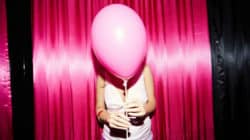 wer bin ich frau ballon gesicht bühne