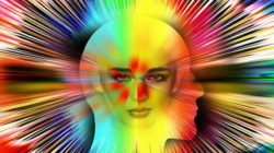 Abnehmen mit Frequenzen und Affirmationen Kohärenz Bewusstsein gesicht strahlen farben psyche