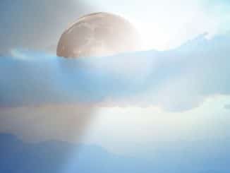 himmel strahlen eclipse