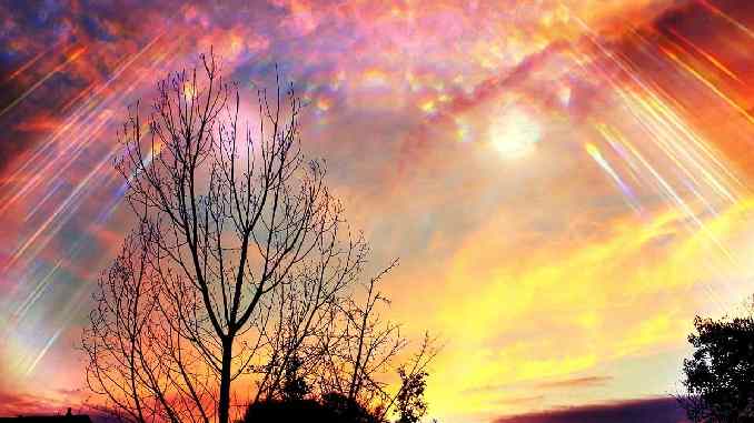 gott himmel licht sky