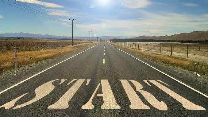 strasse start road