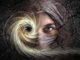 auge frau wirbel