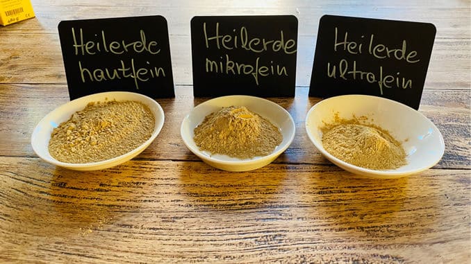 Lohmann Heilerde Feinheitsgrade