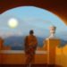 moench landschaft buddha