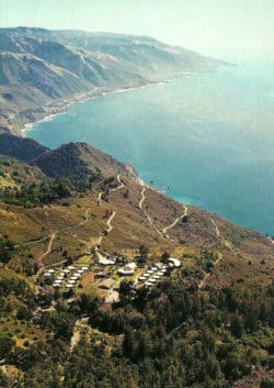 Linus Carl Pauling Atomwaffengegner und Friedensaktivist 1994 NEW CAMALDOLI Big Sur 07.39.52