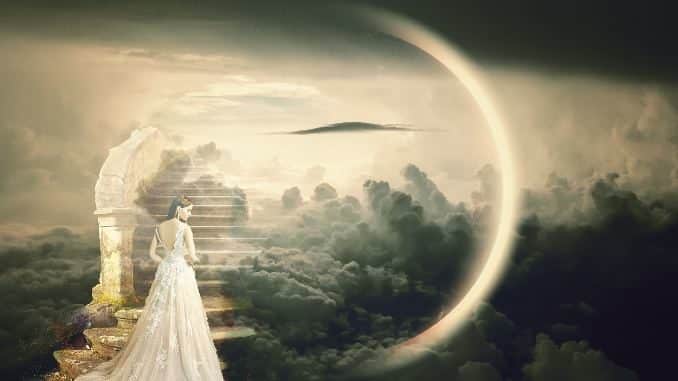 frau treppe dreams