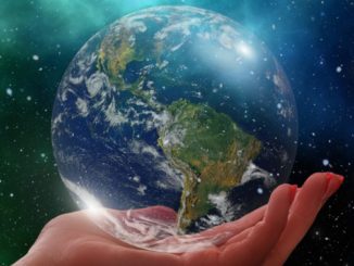 In die Zukunft schauen globe