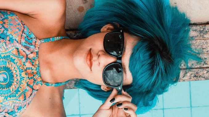 frau mode sonnenbrille sunglasses