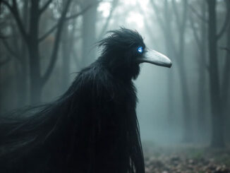 Geister im Wald hier als Vogel
