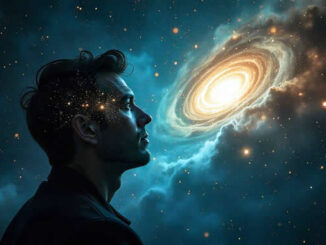 Seelenreise eines Mannes durch das Universum