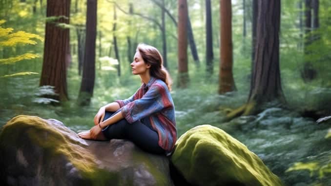 Mystische Erfahrungen Gefühl der Einheit mit der Natur