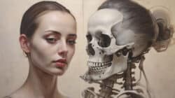 Lasst uns über den Tod sprechen Leben und Tod stehen sich gegenüber