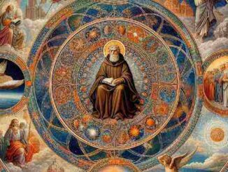 Kreis mit Bewegung und Vollkommenheit der Dinge in der Welt