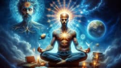 spirituelles Erwachen eine Mannes