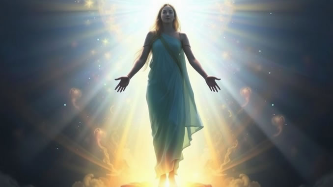 Aufstiegsprozess eines Menschen