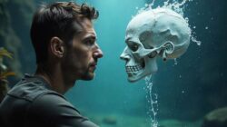 Shakespeare und die menschliche Endlichkeit Mann Schaedel