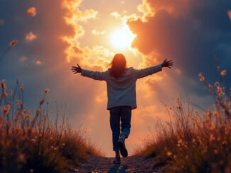 Lebenslust und Fröhlichkeit auf dem Weg des Lebens