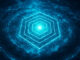 Hexagonales Wasser bildlich dargestellt