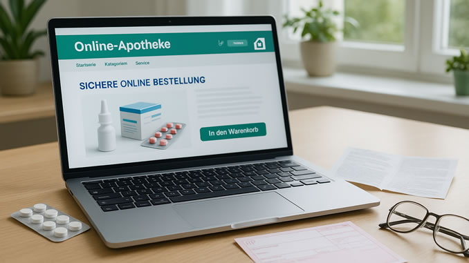online Bestellung von Medikamenten