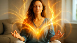 Selbst-Erlaubnis Energetische Transformation einer Frau