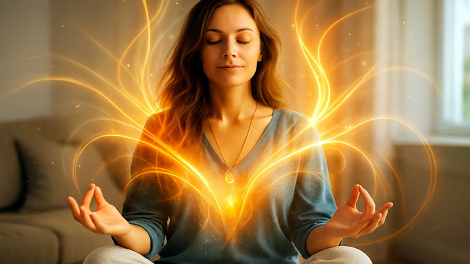 Energetische Transformation einer Frau