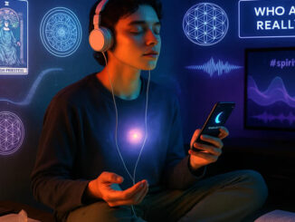 GenZ Junger Mensch in Meditation