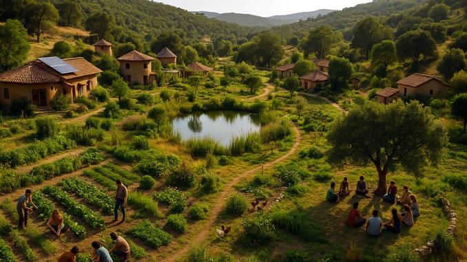 Tamera ist ein Friedensdorf in Portugal