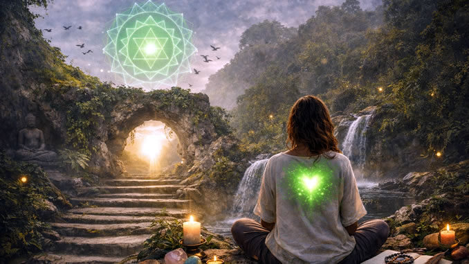 Herzchakra in schöner Darstellung
