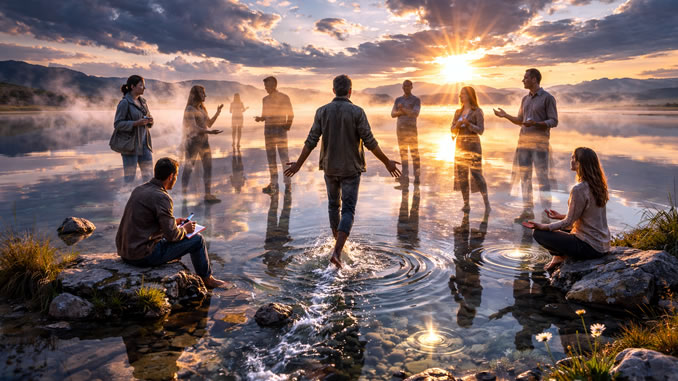 andere Menschen als Spiegelbild von uns selbst