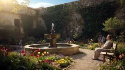 Christliche Kontemplation als stiller Weg der Mystik im Klostergarten