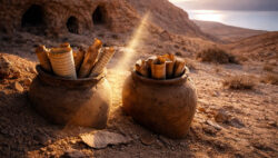 Nag-Hammadi Schriftrollen im Sand am Meer
