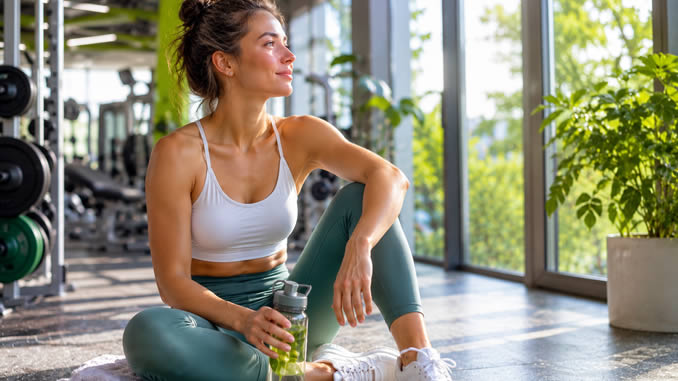 Spiritualität im Fitnessstudio: Pause im Fitnessstudio