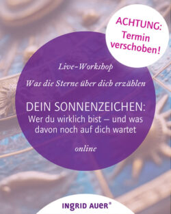 Ingrid Auer Online Banner Sterne/Horoskop Juli 2026